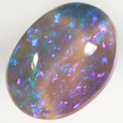 SOLID CRYSTAL OPAL Bright turquoise and purple sparkles in a 3D pattern 